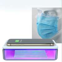 Multi-function Mobile Sanitizer Portable UV Light Cell Phone Sterilizer Aromatherapy Function with wireless charging